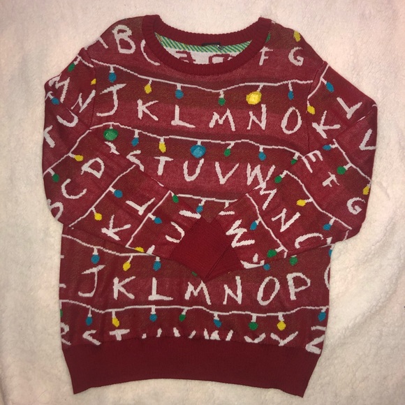 target stranger things christmas sweater